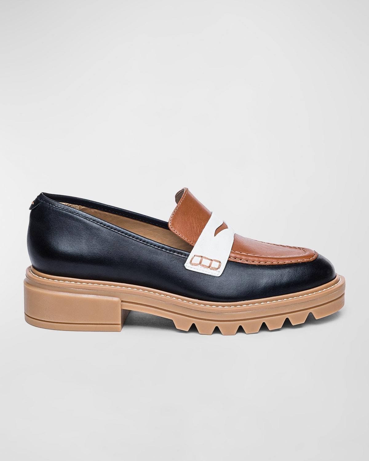 BERNARDO FOOTWEAR Chandler Platform Penny Loafer Product Image