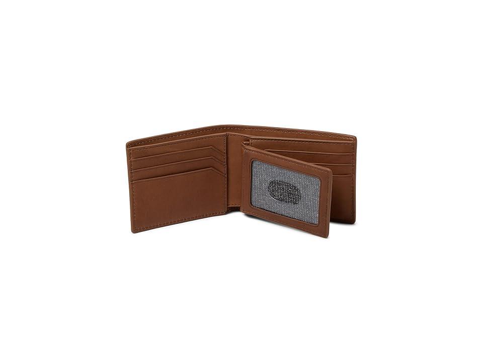 Johnston & Murphy Rhodes 2-in-1 Billfold Wallet (Tan Full Grain) Wallet Handbags Product Image