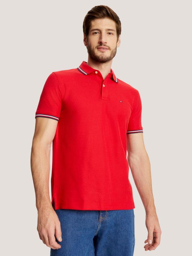 Tommy Hilfiger Men's Regular Fit Tommy Wicking Polo Product Image