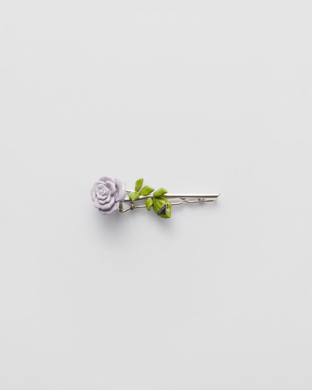 Enamelled metal hair clip Product Image