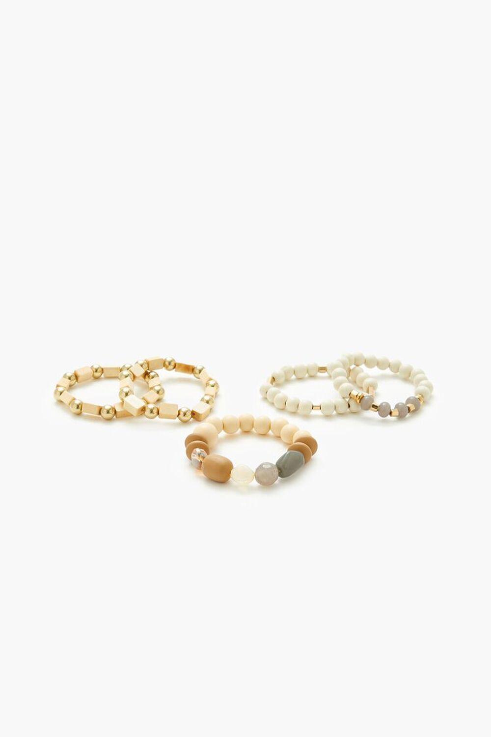 Beaded Stretch Bracelet Set | Forever 21 Product Image