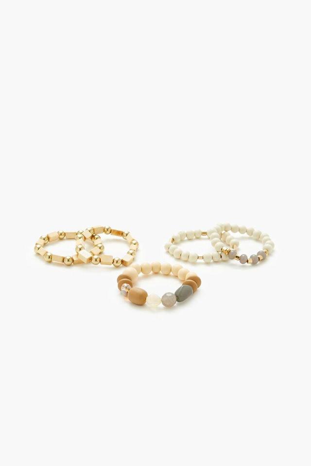 Beaded Stretch Bracelet Set | Forever 21 Product Image