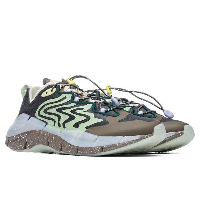 Reebok x Zig Kinetica II - Green/Grey Male Product Image