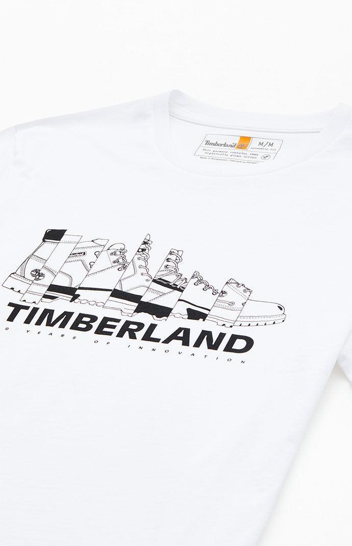 Timberland Mens Organic Spliced Boots T-Shirt Product Image