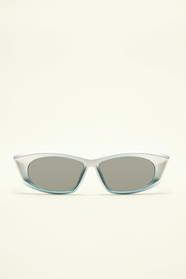 On My Mind Sunglasses - Blue Product Image