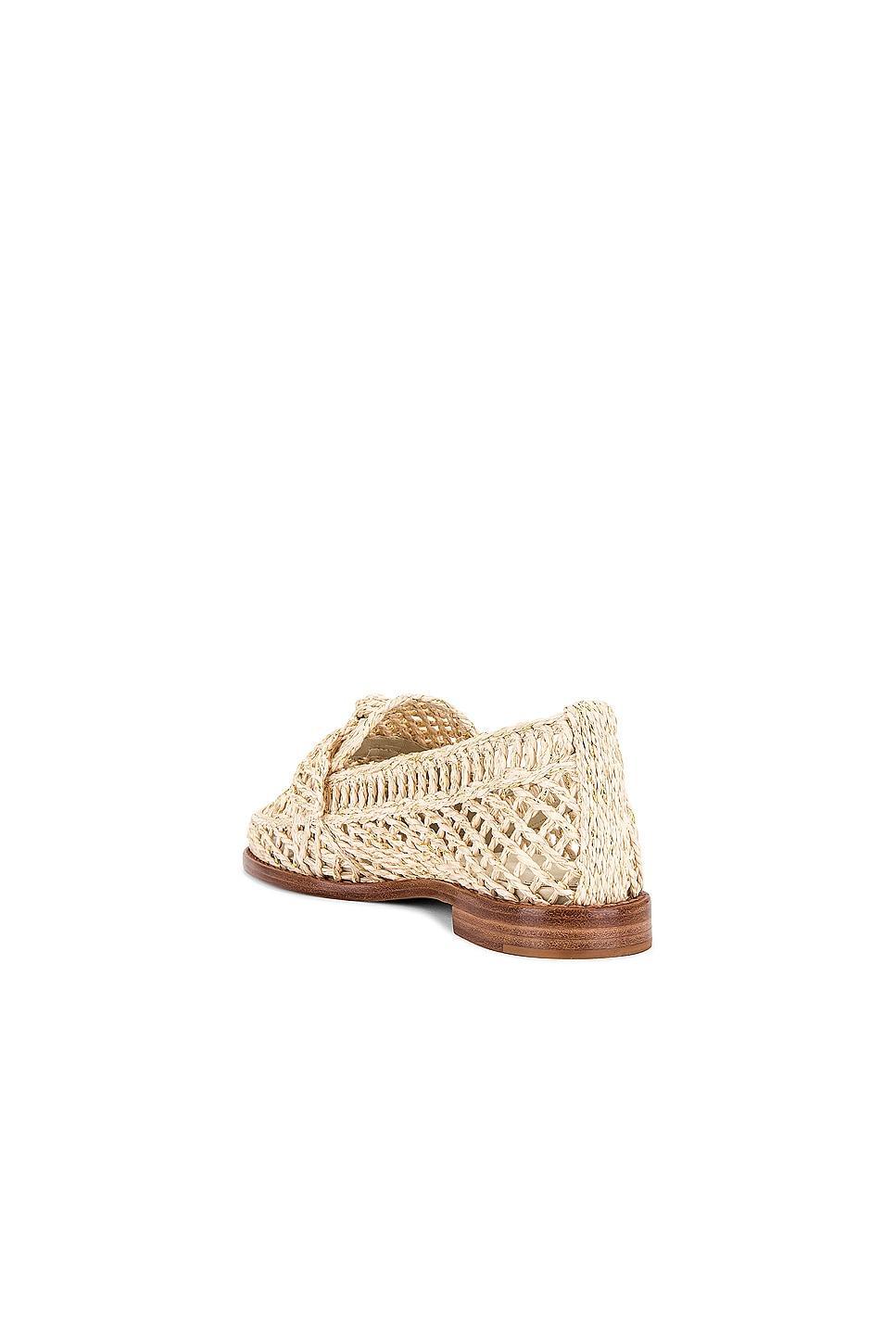 Raffia Penny Loafer Alexandre Birman Product Image