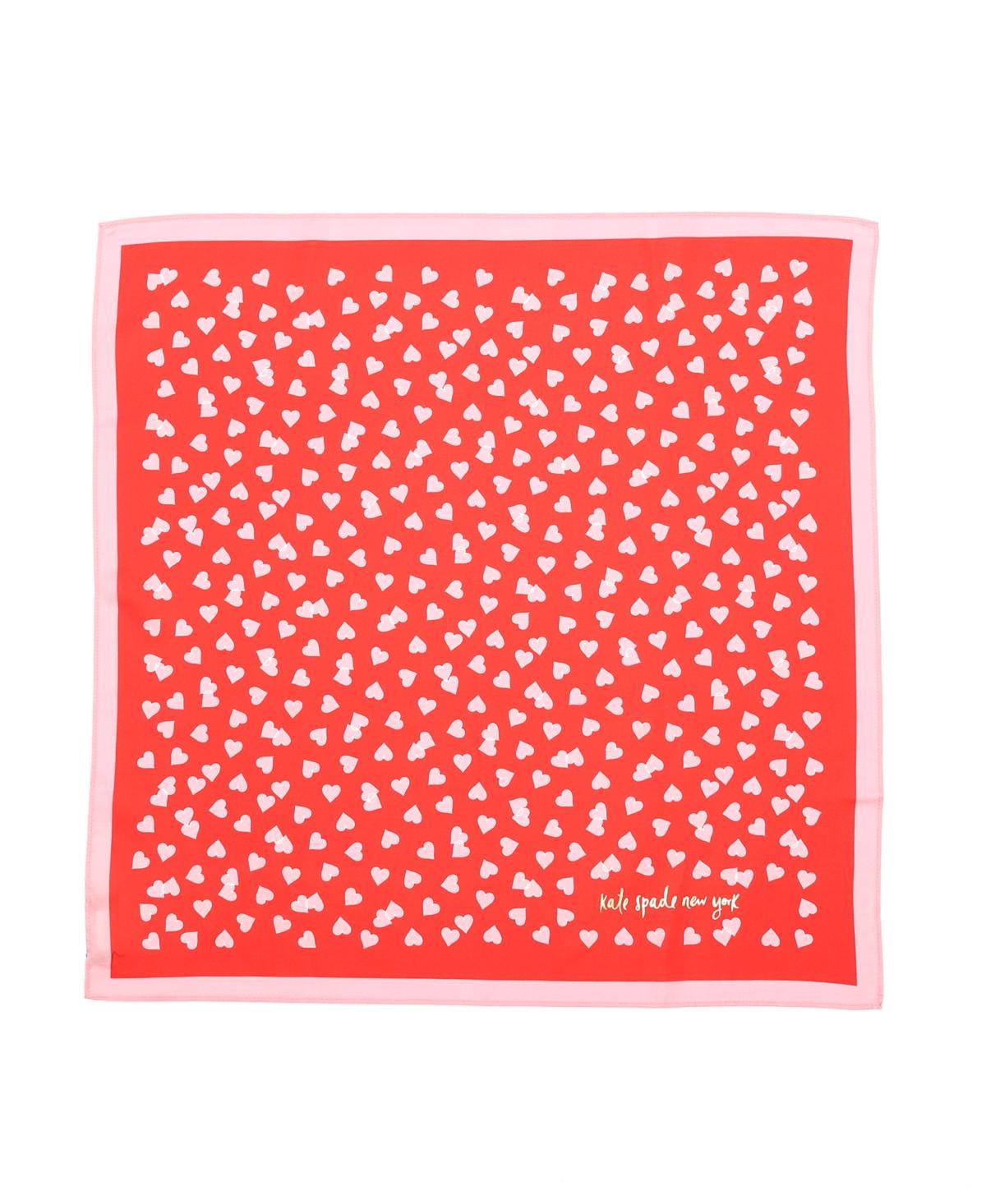 kate spade new york Heart Links Silk Square Scarf Product Image