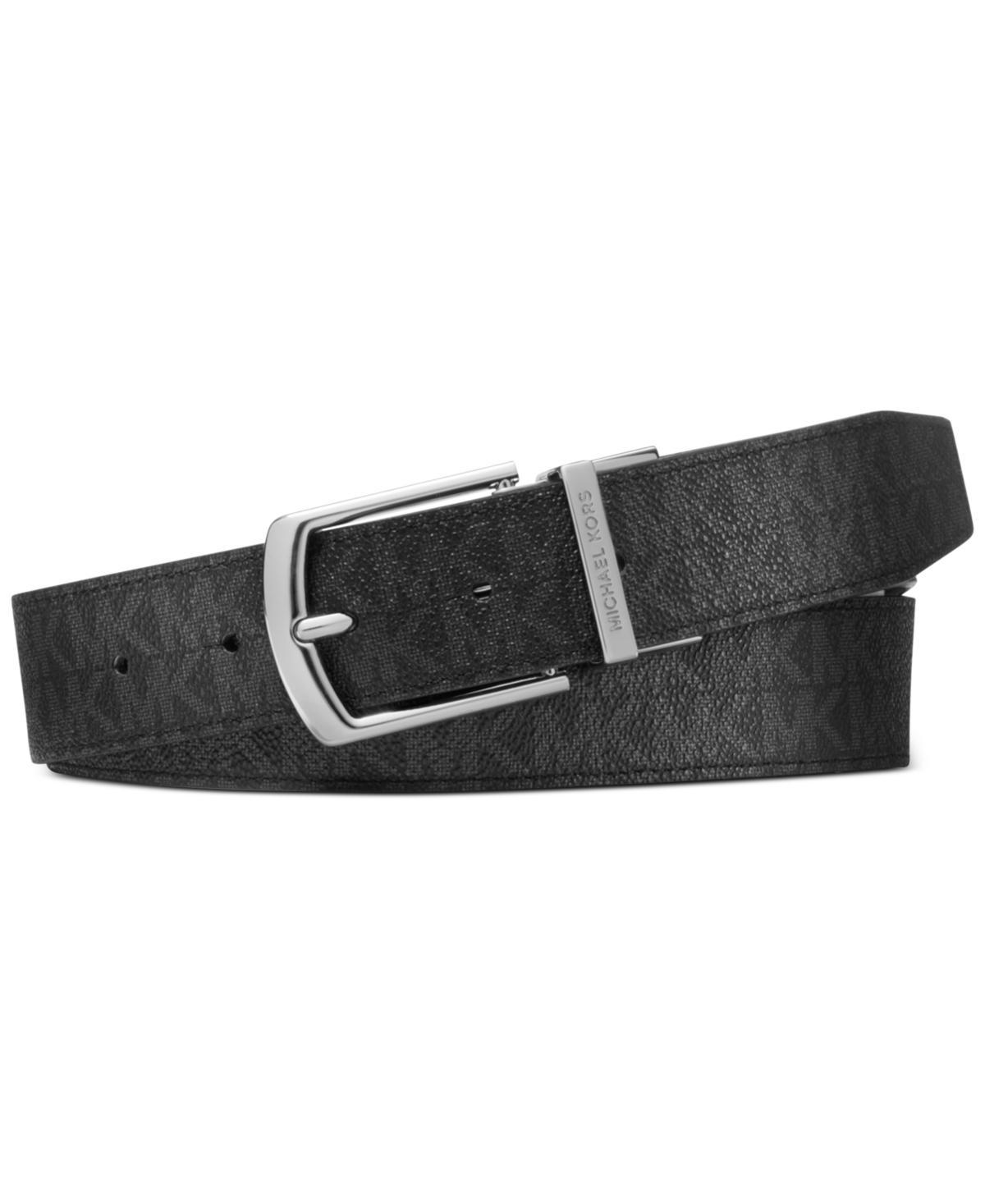 Michael Kors Mens Signature Leather Belt Product Image