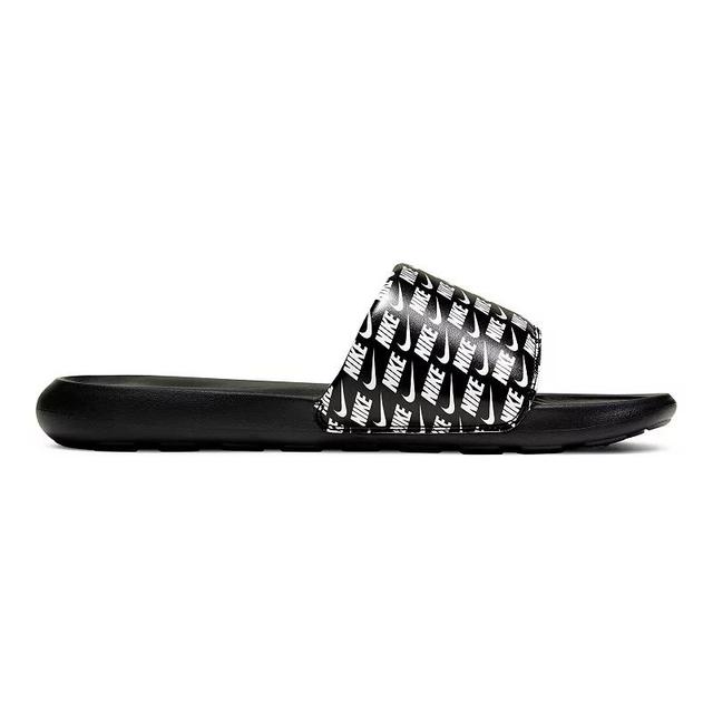 Nike Mens Victori One Slides - Shoes White/Black Product Image