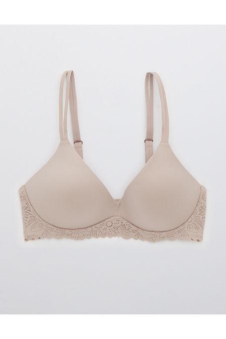 Sunnie Wireless Push Up Blossom Lace Trim Bra Women's Product Image