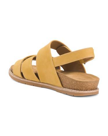 Genata Leather Comfort Sandals for Women Product Image