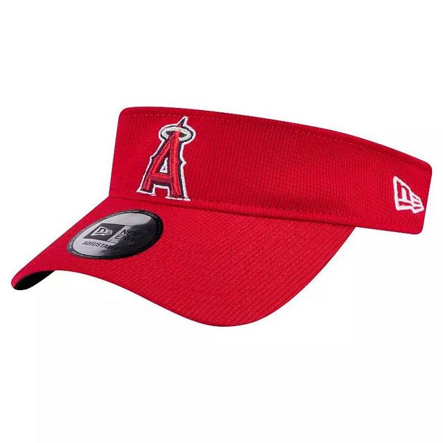 Mens New Era Los Angeles Angels Gameday Team Adjustable Visor Product Image