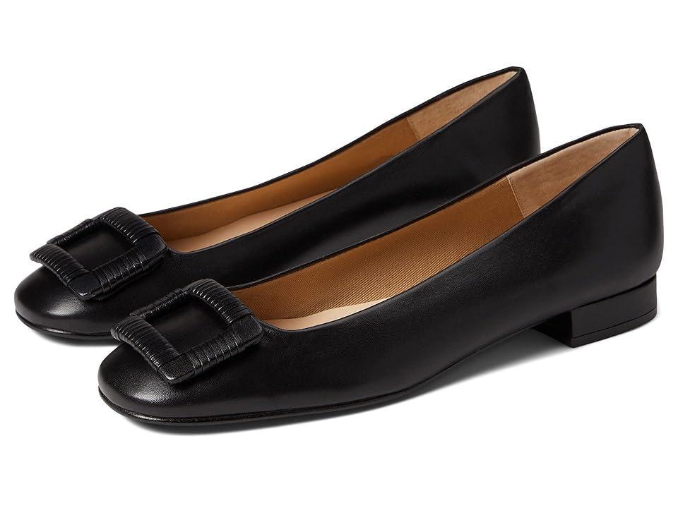 French Sole Lele (Black Nappa) Women's Shoes Product Image