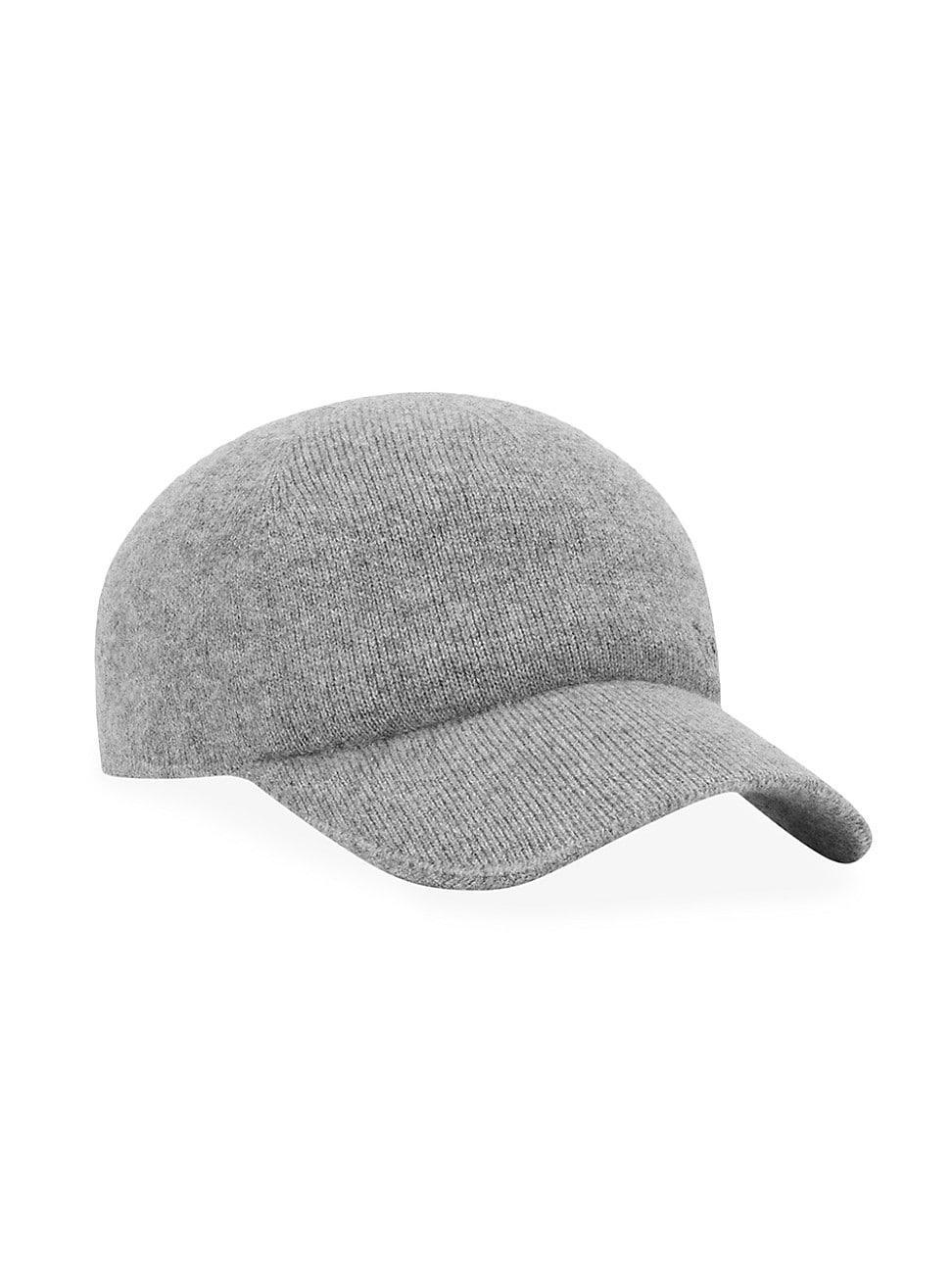 Mens Knit Baseball Cap in Cashmere product image