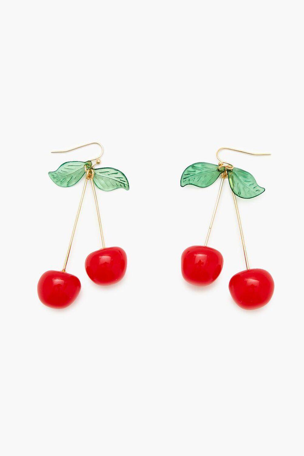 Cherry Drop Earrings | Forever 21 Product Image