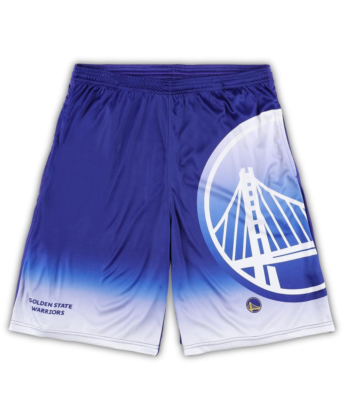 Mens Fanatics Branded Royal Golden State Warriors Big & Tall Graphic Shorts Product Image