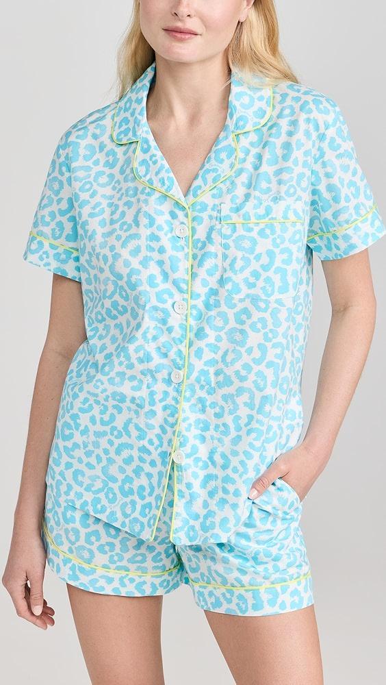 BedHead PJs Cotton Poplin Short Sleeve Shorty PJ Set | Shopbop Product Image