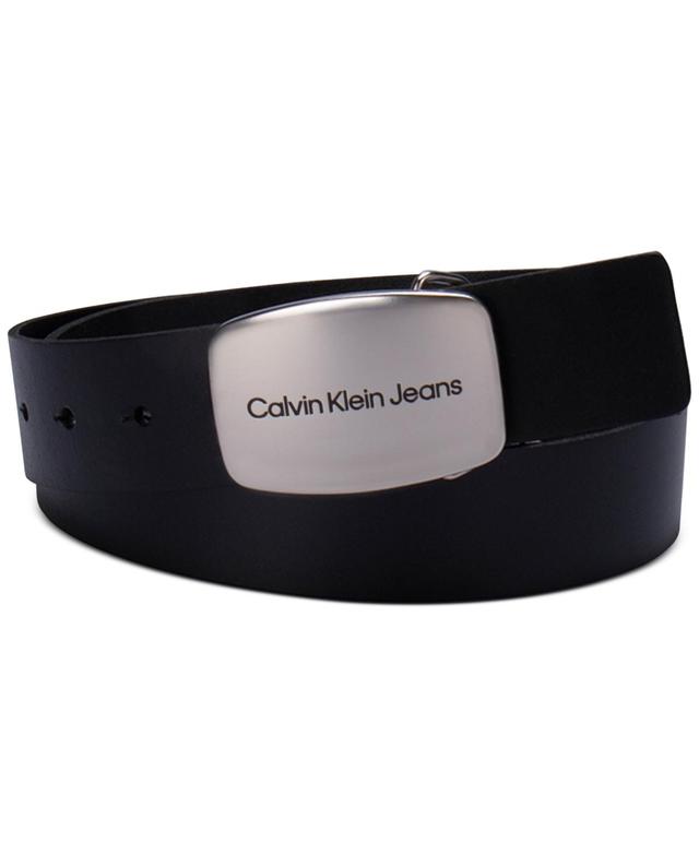 Calvin Klein Womens Jeans Casual Plaque Buckle Belt Product Image