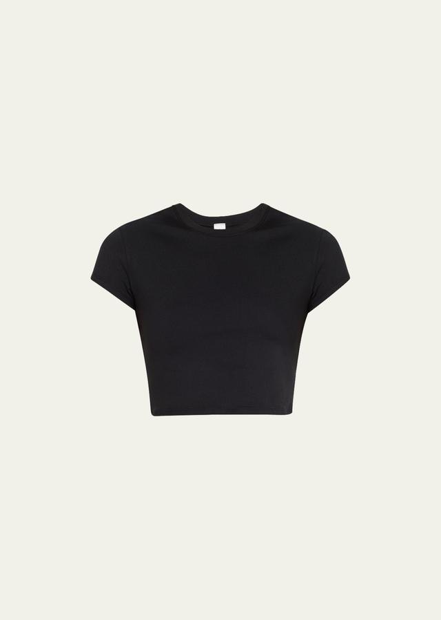 Adapt Alosoft Short Sleeve Crop Top Product Image