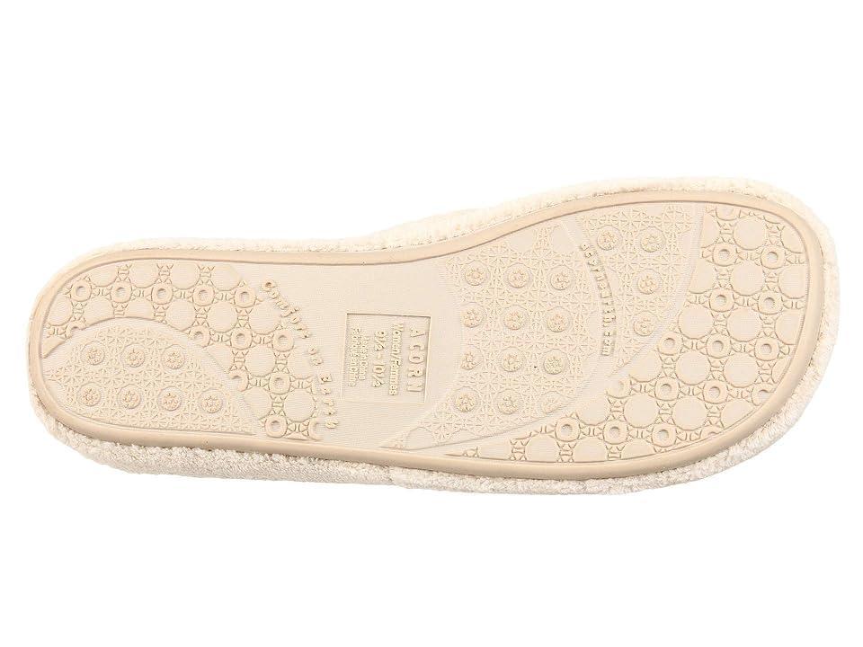 Acorn New Spa Thong (Natural Fabric-270) Women's Slippers Product Image