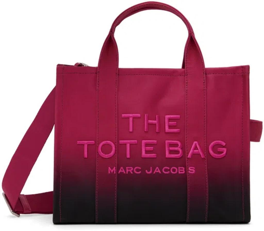 Pink & Black 'the Ombré Coated Canvas Medium' Tote In Fuchsia Product Image