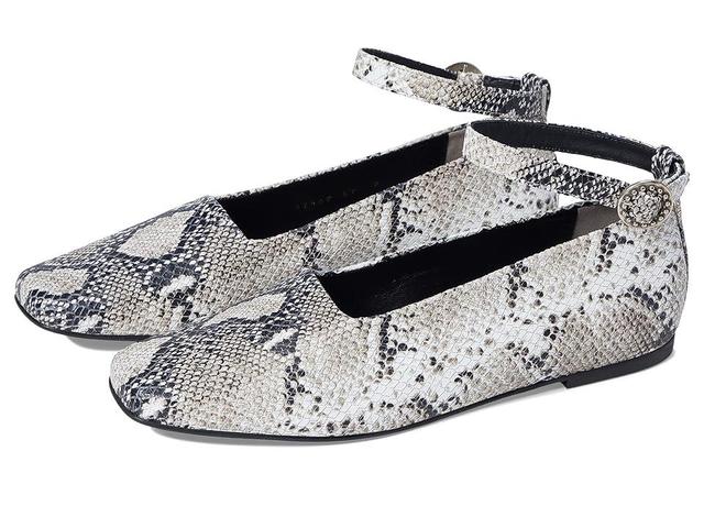 FREDA SALVADOR Aria (Black/White Snake) Women's Shoes Product Image