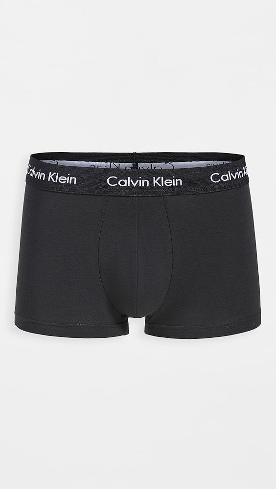 Calvin Klein Underwear Cotton Stretch 3-Pack Low Rise Trunks | Shopbop Product Image