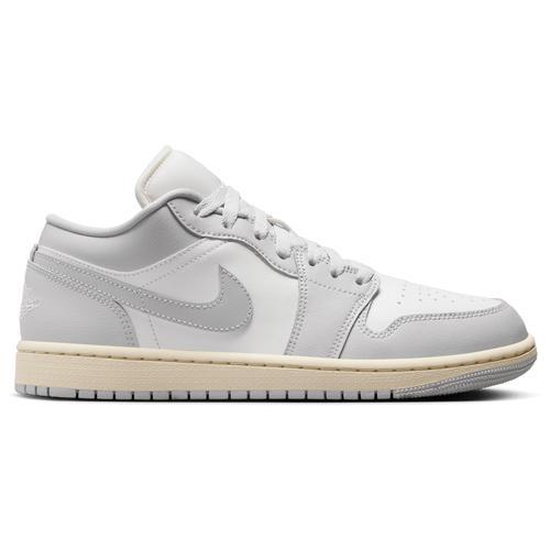 Jordan Womens Jordan AJ 1 Low - Womens Basketball Shoes Light Bone/White Product Image