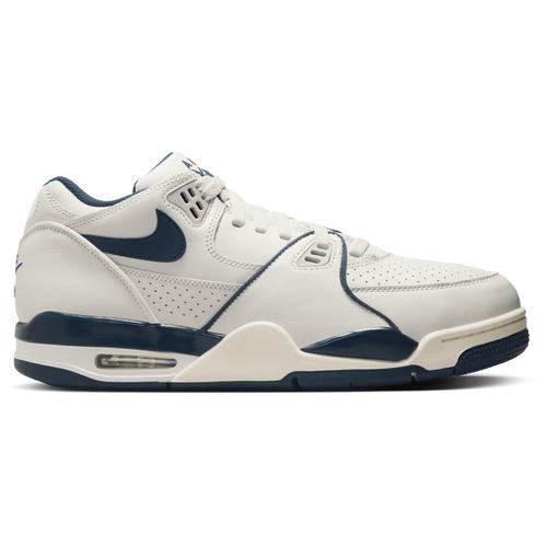 Nike Mens Nike Air Flight 89 Low - Mens Basketball Shoes Navy/Phantom Product Image