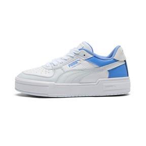 PUMA CA Pro NYC Running Laps Women's Sneakers in White/Silver Mist/Blue Skies Product Image