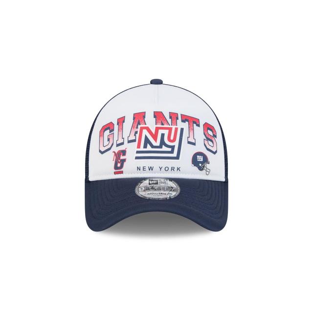 New York Giants Sport Classics 9FORTY A-Frame Trucker Hat Male Product Image