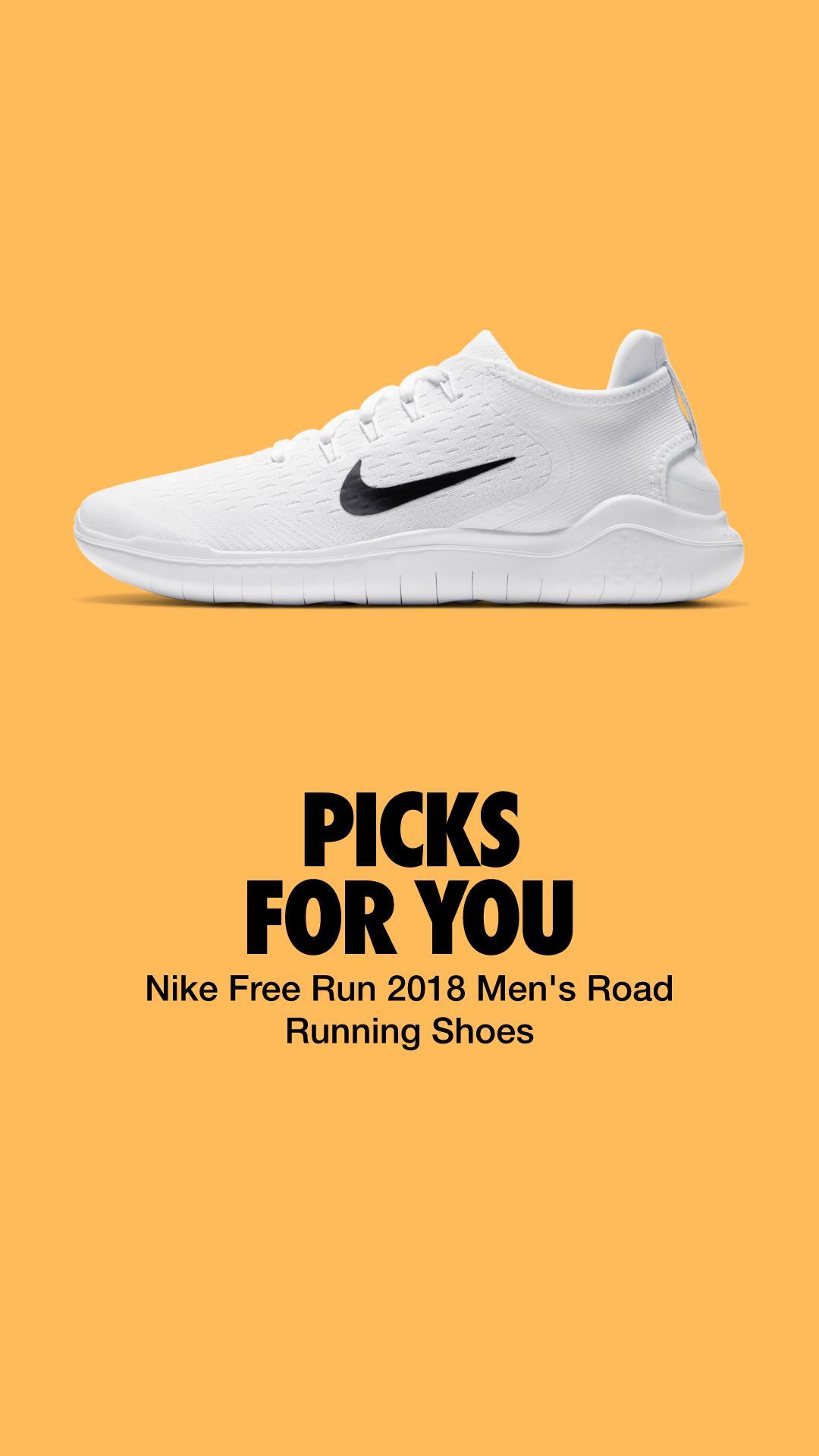 Nike Men's Free Run 2018 Road Running Shoes Product Image