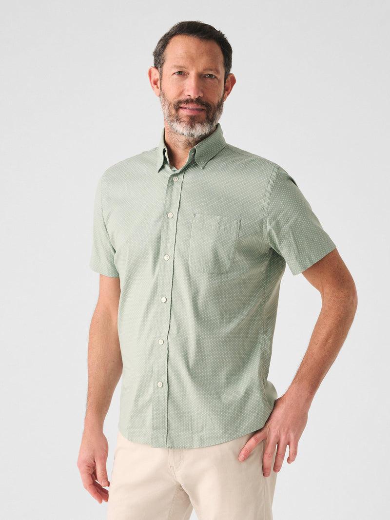 Movement™ Short-Sleeve Shirt - Sage Meridian Print Product Image