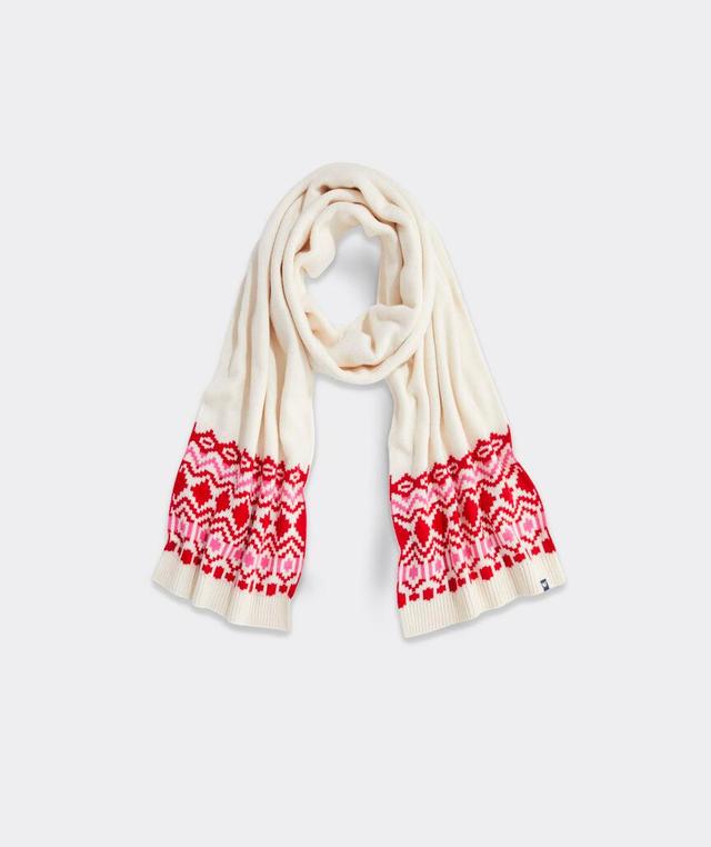 Women's Fair Isle Scarf Product Image