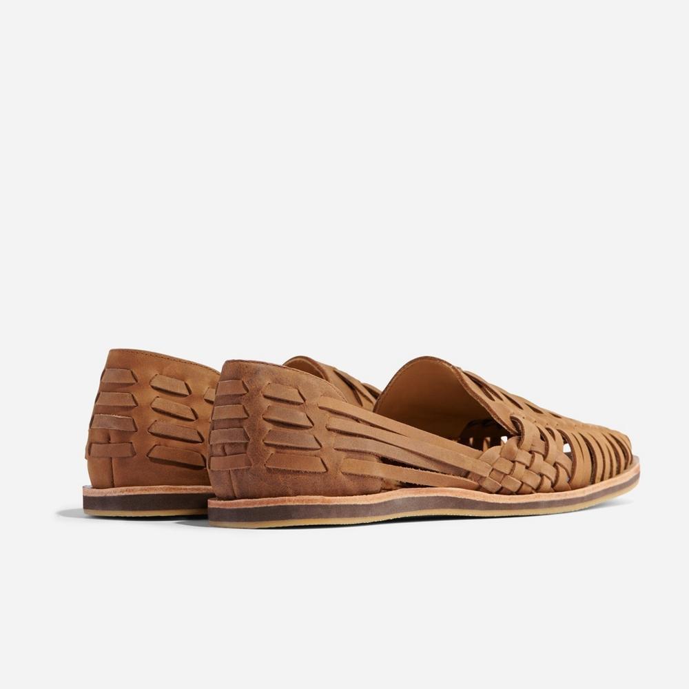 Nisolo  Men's Huarache Sandal Tobacco, Size 10.5 Product Image