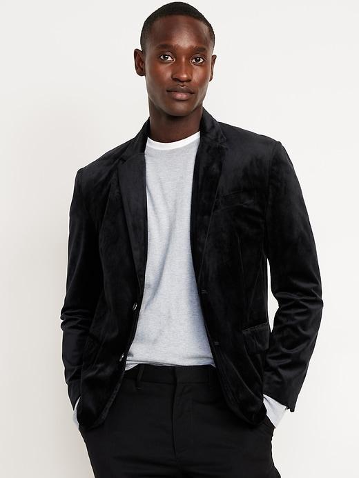 Velvet Blazer Product Image