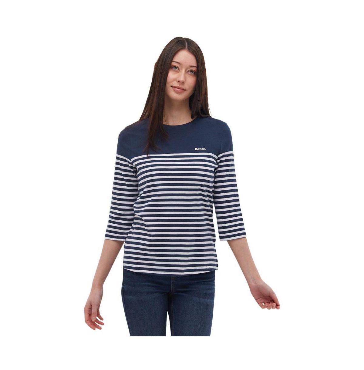 Bench Dna Womens Arian Nautical Stripe 3/4 Tee Product Image