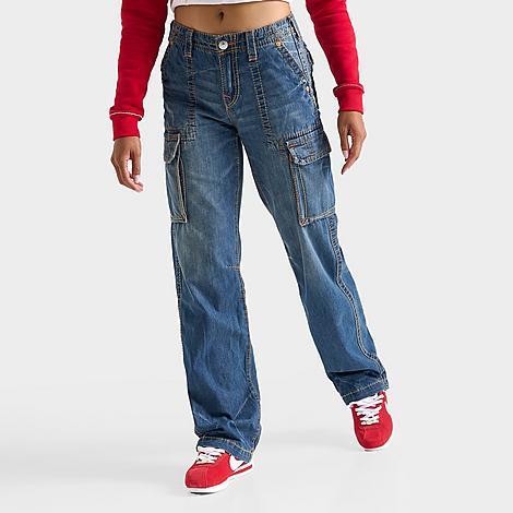 True Religion Womens Big T Cargo Jeans product image