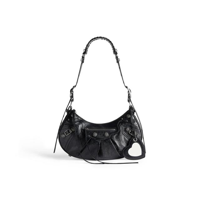 Women's Le Cagole Small Shoulder Bag in Black Product Image