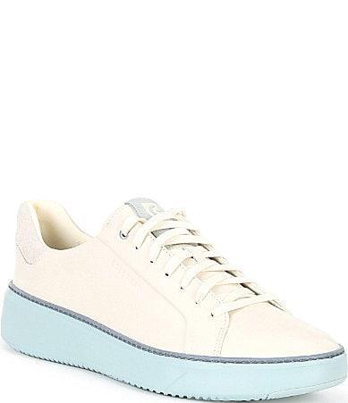 Cole Haan Mens GrandPr Topspin Leather Sneakers Product Image