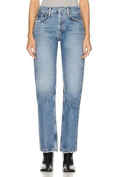 Womens Parker Long Straight-Leg Jeans Product Image