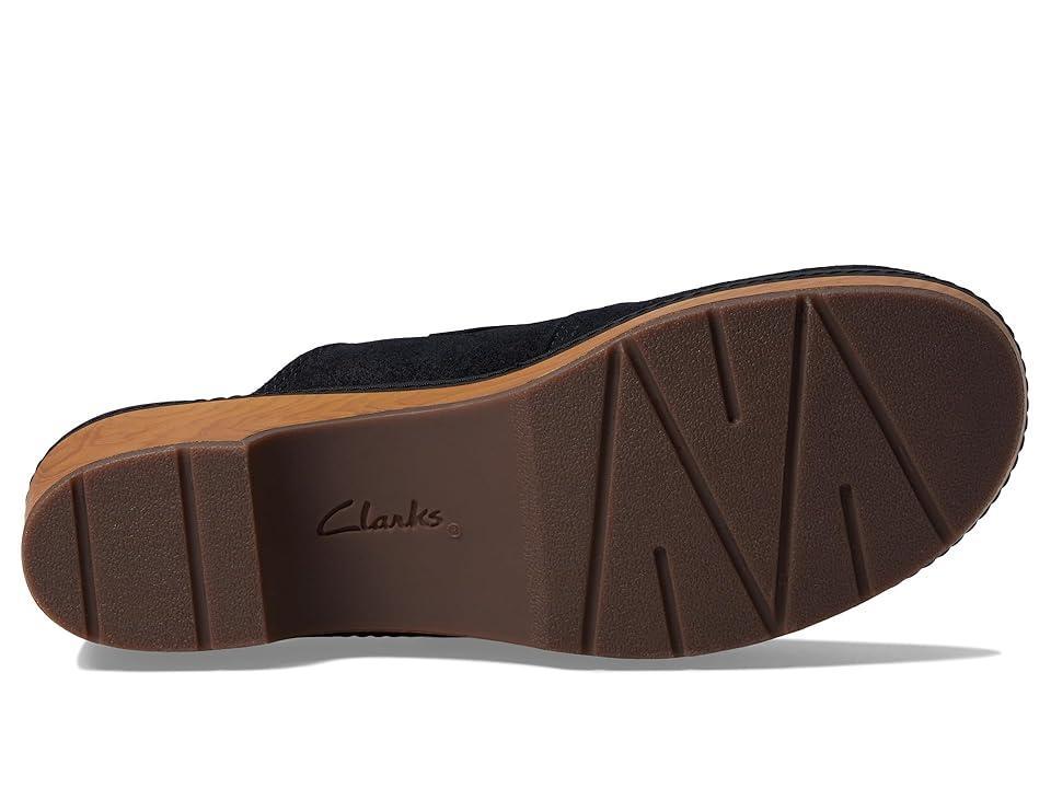 Clarks Paizlee Nora Suede) Women's Slippers Product Image