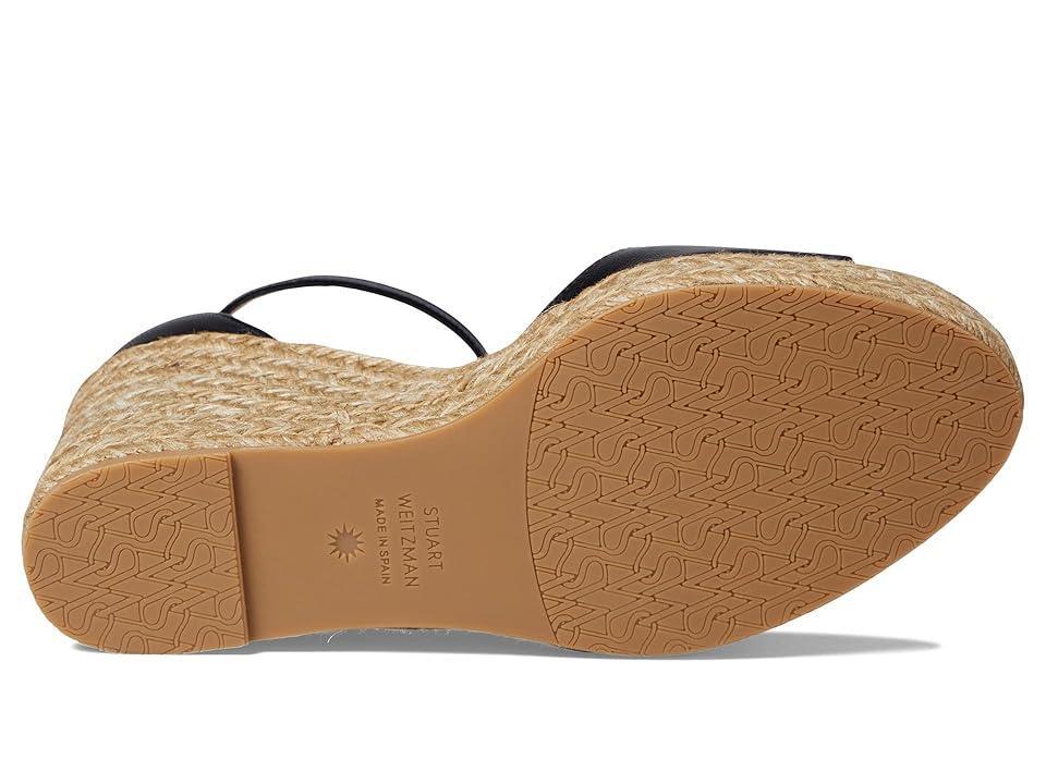 Stuart Weitzman Nudistcurve Espadrille Wedge (Tan 1) Women's Shoes Product Image