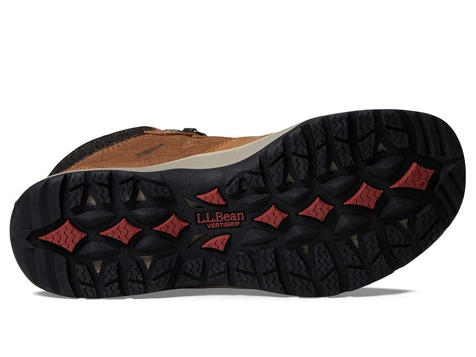 L.L.Bean Trailduster Hiker Mid Water Resistant (Barley/Bold Crimson) Women's Shoes Product Image