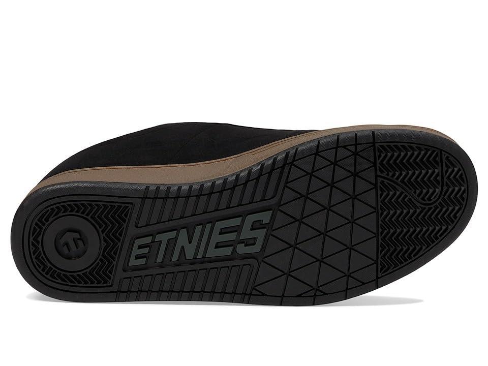 etnies Kingpin (Black/White/Gum) Men's Skate Shoes Product Image