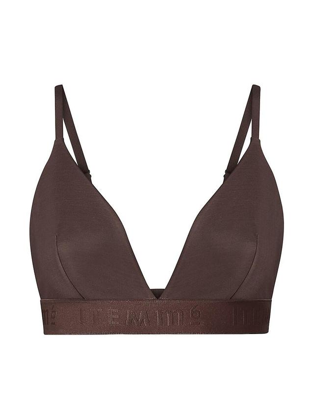 Womens All Mesh Triangle Bralette Product Image