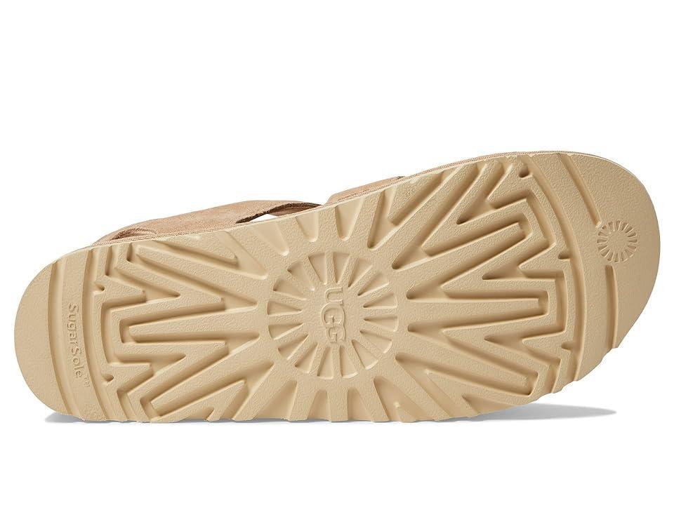 UGG Goldenstar Suede Strap Platform Sandals Product Image