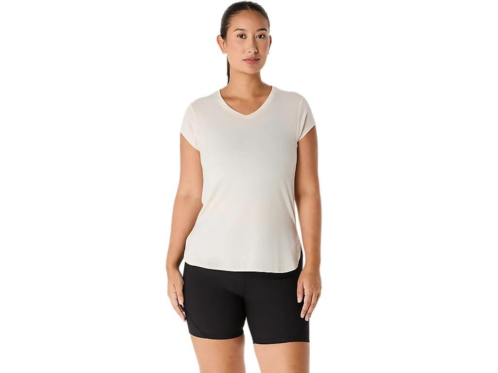 Womens Heather Vneck Top Product Image