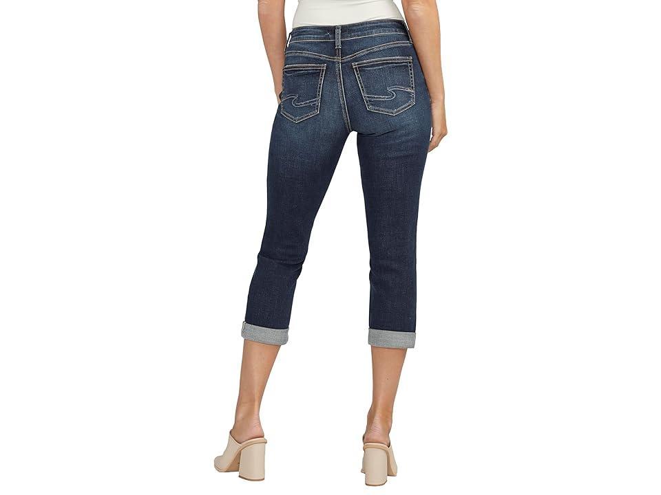 Silver Jeans Co. Suki Capri L43916CVS411 (Indigo) Women's Jeans Product Image