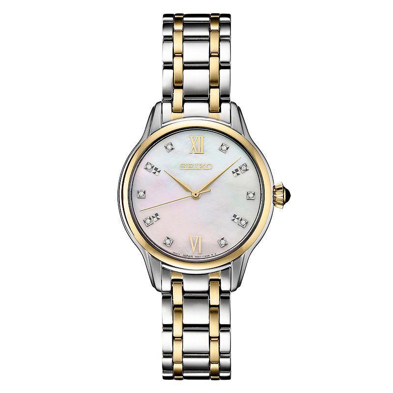 Seiko Diamond Collection for Ladies Analog Stainless Steel Bracelet Watch Product Image